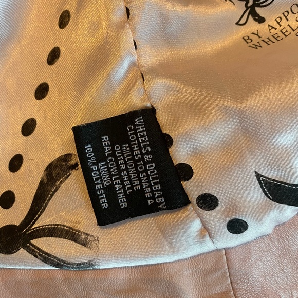 Wheels and Dollbaby Leather Jacket - Picture 5 of 9